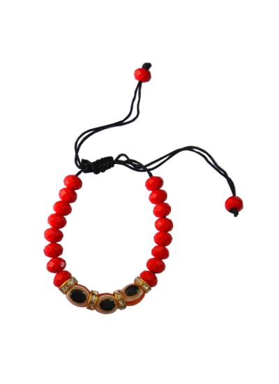 Red Evil Eye( Nazar Suraksha Kavach- Beaded Bracelets
